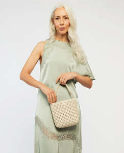 Clothing: Coco Mini Bag // Sand Fine Braid