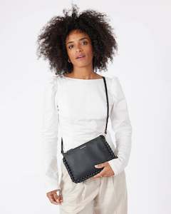 Tilly’s Big Sis Crossbody // Black Plait Edge