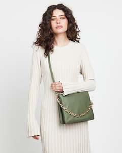 Matilda Crossbody // Cactus + Chunky Chain