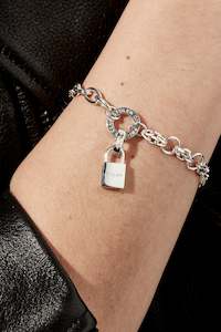 Stolen Padlock Charm