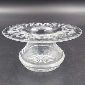 Crystal Mushroom-shaped Posy Vase - VINTAGE