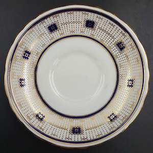 Bishop & Stonier - Blue and Gold - Saucer