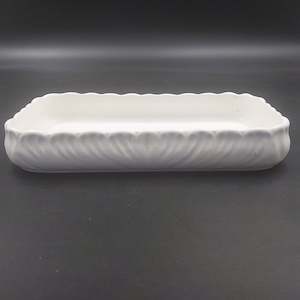 Kitchenware: Braemore, Australia - 531 White Rectangular Float Vase