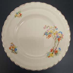 J & G Meakin - Colourful Flowers - Side Plate