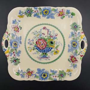 Mason's - Strathmore - Tab-handled Square Plate