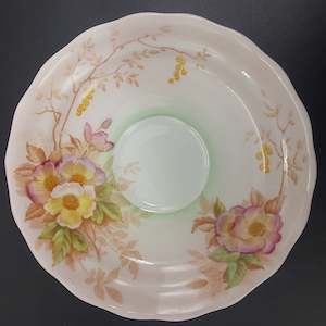 Sampson Smith Old Royal - Wild Roses on Pink - Side Plate