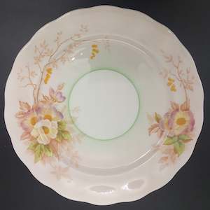 Sampson Smith Old Royal - Wild Roses on Pink - Saucer