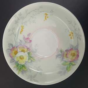 Sampson Smith Old Royal - Wild Roses on Green - Saucer