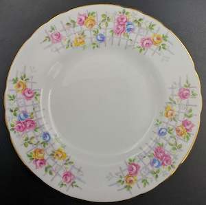 Kitchenware: Tuscan - Colourful Roses on Trellis - Side Plate