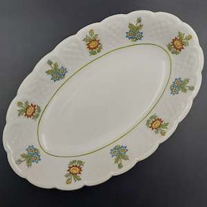 Cauldon - June Garden - Oval Dish