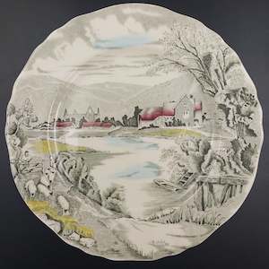 Alfred Meakin - English Country Town - Salad Plate