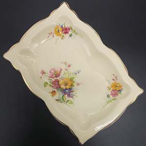 A J Wilkinson - Colourful Flowers - Rectangular Dish