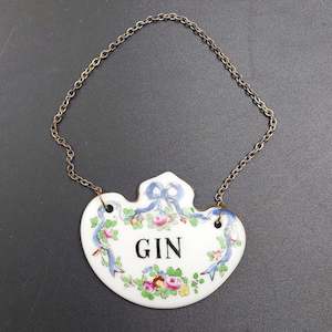 Crown Staffordshire - Gin - Decanter Label