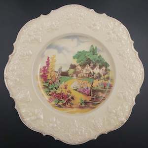 Crown Ducal - Country Manor - Salad Plate with Embossed Rim