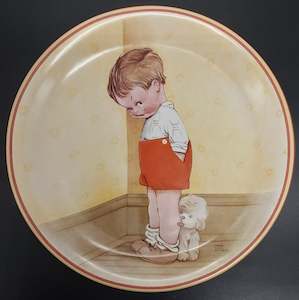 Davenport Pottery - "Thank God for Fido", by Mabel Lucie Attwell - Display Plate