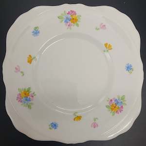 Grafton - Hand-painted Colourful Scattered Flowers, 6303 - Side Plate