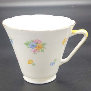 Grafton - Hand-painted Colourful Scattered Flowers, 6303 - Cup