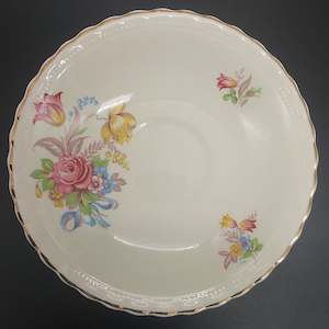 J & G Meakin - Rose and Ribbon - Saucer