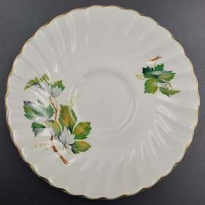 Kitchenware: James Kent - Green Leaves - Saucer