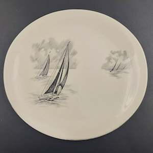 Johnson Brothers - Black Sailboat - Side Plate