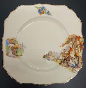 J & G Meakin - The Old Days - Luncheon Plate