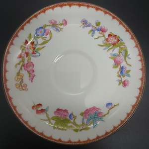 Minton - Cuckoo, Floral Band B1238 - Saucer