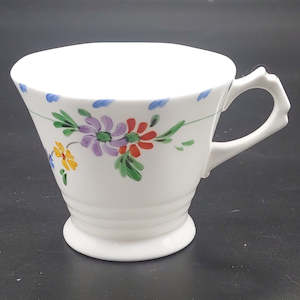 Tuscan - Hand-painted Colourful Flowers - Cup