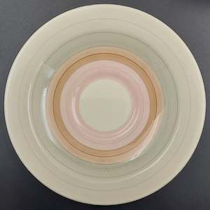 Kitchenware: Susie Cooper - Banding, Pink 699 - Saucer