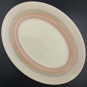 Kitchenware: Susie Cooper - Banding, Pink 699 - Platter, Small