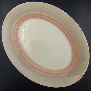 Susie Cooper - Banding, Pink 699 - Platter, Medium