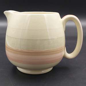 Kitchenware: Susie Cooper - Banding, Pink 699 - Jug