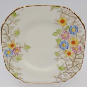 Kitchenware: Delphine - Hand-painted Flowers - Side Plate