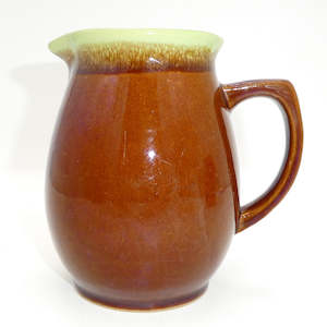 Denby Stoneware - Green and Brown - Jug, 1 Pint