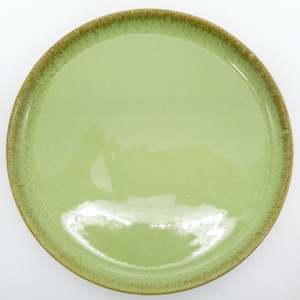 Denby Stoneware - Green and Brown - Dinner Plate