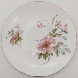 Duchess - Pink Flowers - Saucer