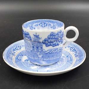 Grafton - Blue Willow - Demitasse Duo