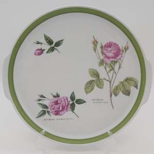 Kitchenware: Hutschenreuther - Redoute Rose - Cake Plate