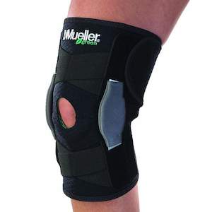 MUELLER GREEN ADJ HINGED KNEE BRACE UNIVERSAL