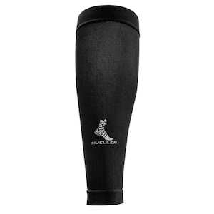 Mue4502 Graduated Compression Calf Sleeve Black Pair For Improved Circulation An…