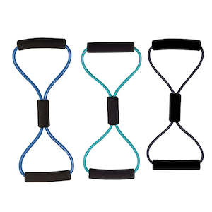 Resistance Band Tubing: ALLCARE FIGURE 8 EXERCISER