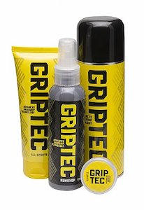 GRIPTEC ADHESIVES AND REMOVER