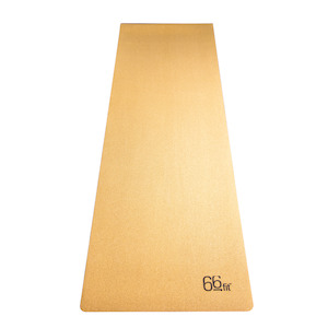 Exercise Mats: 66FIT CORK YOGA MAT