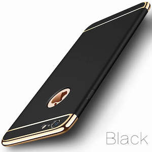 Telephone including mobile phone: Sleek Metallic Electroplating iPhone Case – Ultimate Full Protection