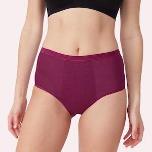 Medium Flow Period: Love Luna Full Brief - Plum