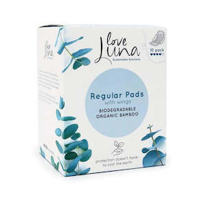 Biodegradable Regular Pad - Love Luna