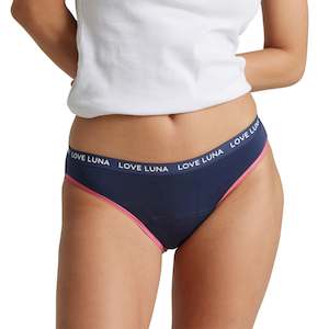 Period Briefs: Love Luna First (Teen) Bikini Brief – FRENCH NAVY