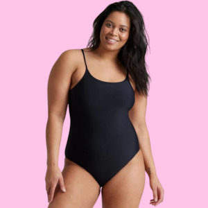 Wholesale: Love Luna Period Swim One Piece - Black