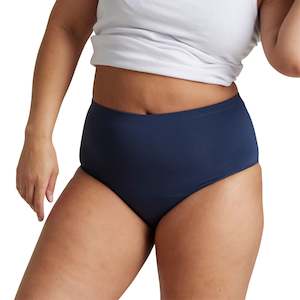 Love Luna Swimwear Collection: Period Swim Full Brief – French Navy