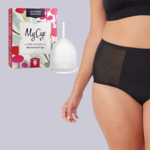 Mycup Bundles: MyCup™ Size 2 + Love Luna 'Luxe' Full Period Brief Bundle