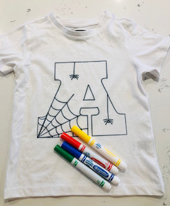 Custom Kids Printed T-shirt letter M y Dream party